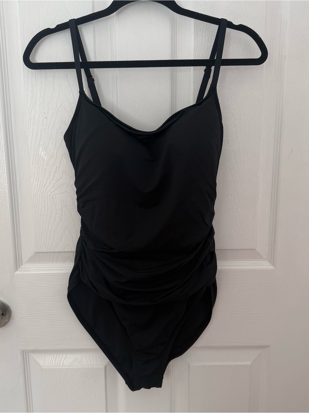 La Blanca Black One-Piece Swimsuit Size 12